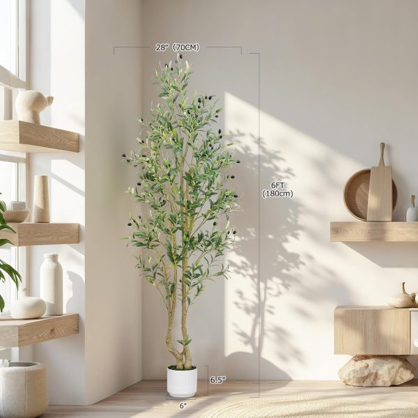 Indoor Artificial Olive Tree